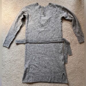 Aritzia Wilfred Wool sweater dress scoop neck